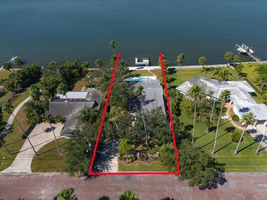 Seize the chance to own a prime 74-foot waterfront lot on The Dunedin Country Club in Florida - for sale on GolfHomes.com, golf home, golf lot