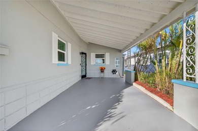 UNOBSTRUCTED GULF ACCESS. PRIVATE BEACH. CUTE AS A BUTTON on Gulf Harbors Golf Course in Florida - for sale on GolfHomes.com, golf home, golf lot