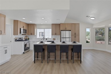 Completely renovated Sun City Summerlin home offering one of the on Highland Falls Golf Club in Nevada - for sale on GolfHomes.com, golf home, golf lot