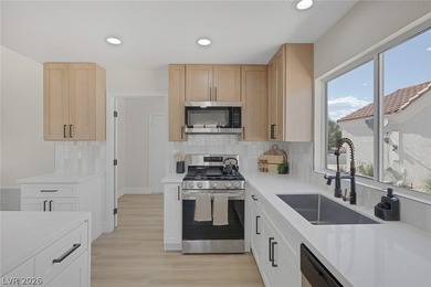 Completely renovated Sun City Summerlin home offering one of the on Highland Falls Golf Club in Nevada - for sale on GolfHomes.com, golf home, golf lot
