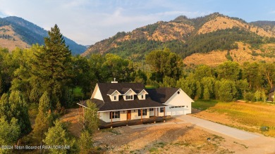 Stunning custom-built home located in the beautiful Star Valley on Star Valley RV Golf Course in Wyoming - for sale on GolfHomes.com, golf home, golf lot