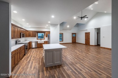 Stunning custom-built home located in the beautiful Star Valley on Star Valley RV Golf Course in Wyoming - for sale on GolfHomes.com, golf home, golf lot