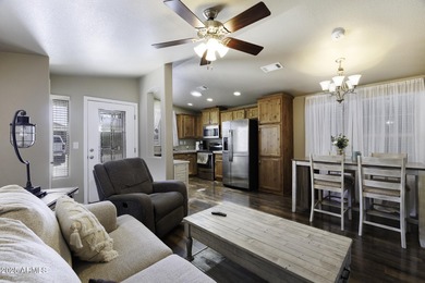 This meticulously maintained home is beautiful and luxurious on Palm Creek Golf and RV Resort in Arizona - for sale on GolfHomes.com, golf home, golf lot