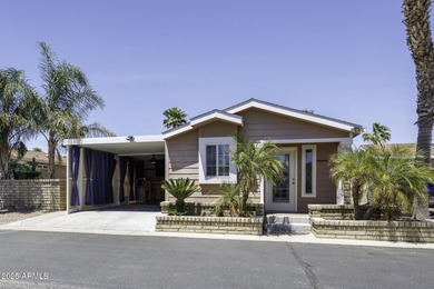 This meticulously maintained home is beautiful and luxurious on Palm Creek Golf and RV Resort in Arizona - for sale on GolfHomes.com, golf home, golf lot
