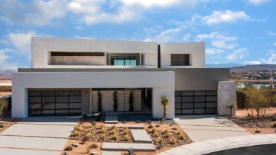 This design pays great attention to the entry procession on Reflection Bay Golf Club in Nevada - for sale on GolfHomes.com, golf home, golf lot