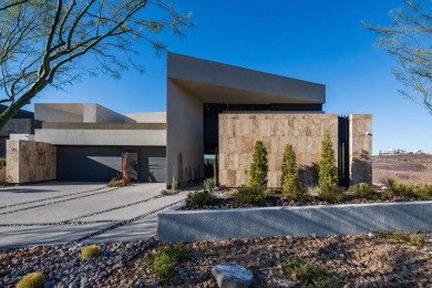 This design pays great attention to the entry procession on Reflection Bay Golf Club in Nevada - for sale on GolfHomes.com, golf home, golf lot