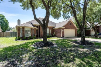 Beautiful tree lined street welcomes you to your NextHome! on Houston National Golf Club  in Texas - for sale on GolfHomes.com, golf home, golf lot