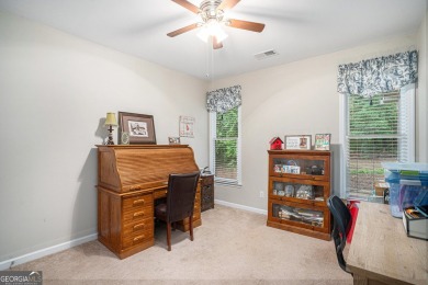IMMACULATE RANCH HOME WITH FENCED BACKYARD! COVERED FRONT DOOR on The Frog Golf Club in Georgia - for sale on GolfHomes.com, golf home, golf lot