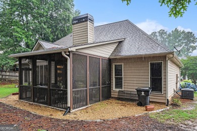 IMMACULATE RANCH HOME WITH FENCED BACKYARD! COVERED FRONT DOOR on The Frog Golf Club in Georgia - for sale on GolfHomes.com, golf home, golf lot