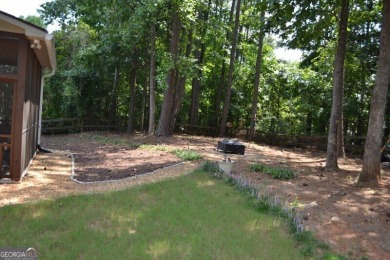 IMMACULATE RANCH HOME WITH FENCED BACKYARD! COVERED FRONT DOOR on The Frog Golf Club in Georgia - for sale on GolfHomes.com, golf home, golf lot