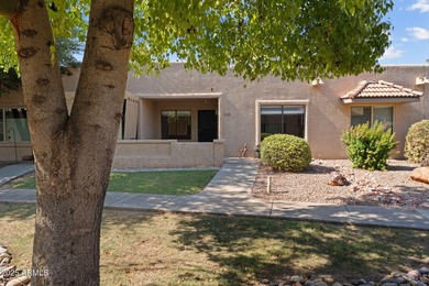 NEW A/C 2024, NEW W/D 2024, NEW FRIDGE 2024! This charming 1-bed on Sun Village Golf Course in Arizona - for sale on GolfHomes.com, golf home, golf lot