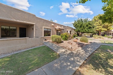 NEW A/C 2024, NEW W/D 2024, NEW FRIDGE 2024! This charming 1-bed on Sun Village Golf Course in Arizona - for sale on GolfHomes.com, golf home, golf lot