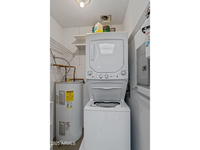 NEW A/C 2024, NEW W/D 2024, NEW FRIDGE 2024! This charming 1-bed on Sun Village Golf Course in Arizona - for sale on GolfHomes.com, golf home, golf lot