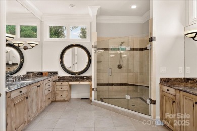 Mediterranean elegance meets luxury living in this stately on TPC at Piper Glen in North Carolina - for sale on GolfHomes.com, golf home, golf lot