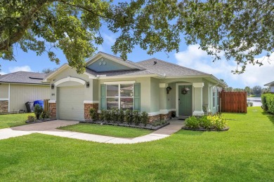 Lakefront Gem In Highly Sought-after Samara Lakes!  Don't Miss on King and Bear Golf Course/World Golf Village in Florida - for sale on GolfHomes.com, golf home, golf lot