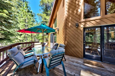 An absolutely wonderful retreat! The combination of privacy on Tahoe Donner Golf Course in California - for sale on GolfHomes.com, golf home, golf lot