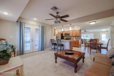 Welcome to this cozy two bedroom, 2 bath home that has been on PalmBrook Country Club in Arizona - for sale on GolfHomes.com, golf home, golf lot