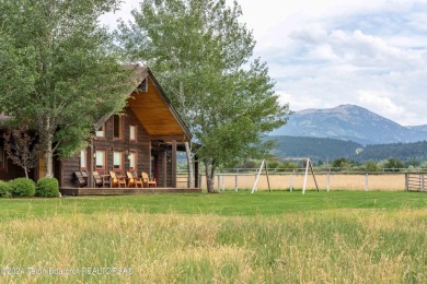 The setting of this Victor estate is magical!   At the end of a on Teton Springs Resort and Club in Idaho - for sale on GolfHomes.com, golf home, golf lot