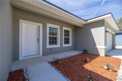 2025 Elegant move in ready home!t New Construction 4 bed/2 bath on Citrus Springs Country Club in Florida - for sale on GolfHomes.com, golf home, golf lot