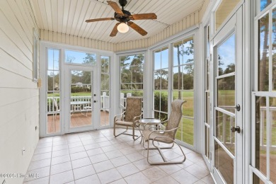 This unique, custom-built home rests on nearly  3/4  of an acre on Lockwood Folly Country Club in North Carolina - for sale on GolfHomes.com, golf home, golf lot