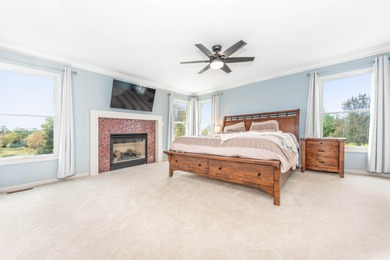 Welcome to this stunning luxury home on the 17th hole of the on Polo Fields Golf and Country Club in Michigan - for sale on GolfHomes.com, golf home, golf lot