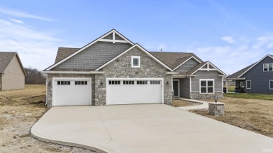 New Construction Built by Kiracofe, The Ashley III Floor plan on Bridgewater Golf Club in Indiana - for sale on GolfHomes.com, golf home, golf lot