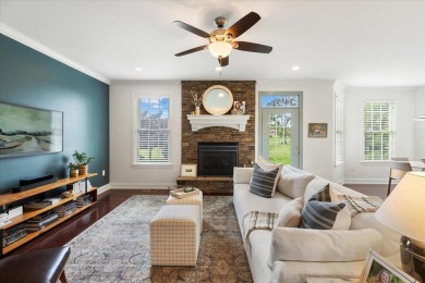 Experience elevated living in this custom-built Cape Cod home on Pete Dye River Course of Virginia Tech in Virginia - for sale on GolfHomes.com, golf home, golf lot