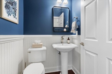 Experience elevated living in this custom-built Cape Cod home on Pete Dye River Course of Virginia Tech in Virginia - for sale on GolfHomes.com, golf home, golf lot