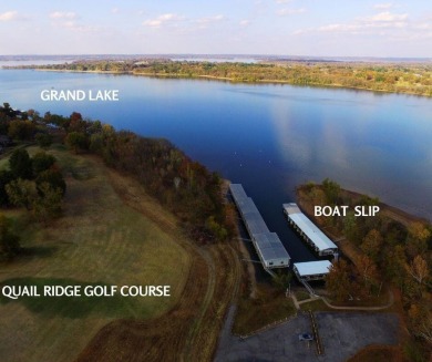 Golf course frontage, Grand Lake views and a boat slip! Wow! on Cherokee Grove Golf Club, Inc in Oklahoma - for sale on GolfHomes.com, golf home, golf lot