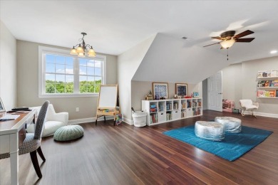 Experience elevated living in this custom-built Cape Cod home on Pete Dye River Course of Virginia Tech in Virginia - for sale on GolfHomes.com, golf home, golf lot