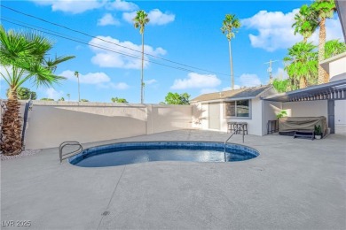 Located on a scenic par 3 of the iconic mid century golf course on Las Vegas National Golf Club in Nevada - for sale on GolfHomes.com, golf home, golf lot