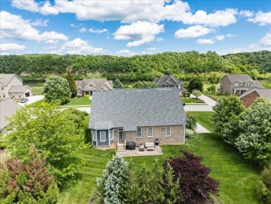 Experience elevated living in this custom-built Cape Cod home on Pete Dye River Course of Virginia Tech in Virginia - for sale on GolfHomes.com, golf home, golf lot