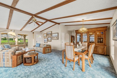 Welcome to this spacious 1,792 sq ft manufactured home situated on Ivey Ranch Country Club in California - for sale on GolfHomes.com, golf home, golf lot