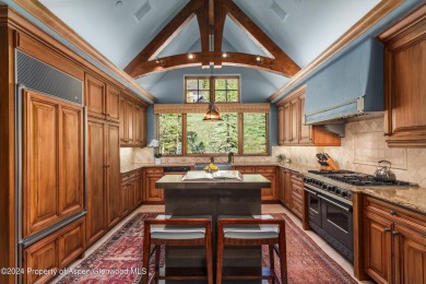 This end unit truly lives like a single-family home, offering on Maroon Creek Club in Colorado - for sale on GolfHomes.com, golf home, golf lot