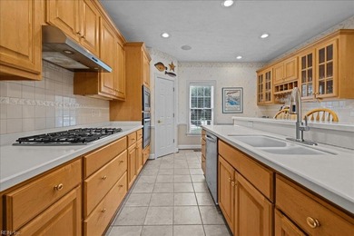 Experience refined living in this beautifully maintained custom on  in Virginia - for sale on GolfHomes.com, golf home, golf lot