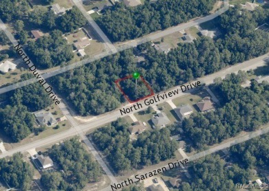 This spacious, buildable lot offers the perfect homesite in a on Citrus Springs Country Club in Florida - for sale on GolfHomes.com, golf home, golf lot