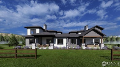 This brand-new luxury paired home at Morning Song captures the on Harmony Golf Club in Colorado - for sale on GolfHomes.com, golf home, golf lot
