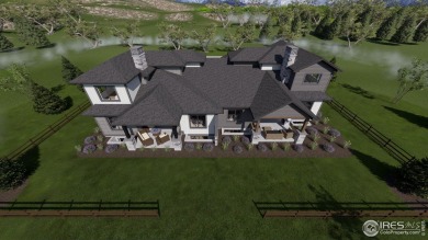 This brand-new luxury paired home at Morning Song captures the on Harmony Golf Club in Colorado - for sale on GolfHomes.com, golf home, golf lot