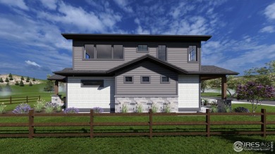 This brand-new luxury paired home at Morning Song captures the on Harmony Golf Club in Colorado - for sale on GolfHomes.com, golf home, golf lot