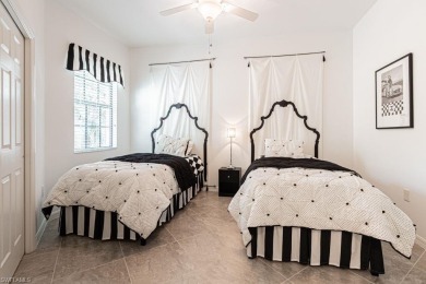Welcome to this charming furnished, three-bedroom, two-bath on Calusa Pines Golf Club in Florida - for sale on GolfHomes.com, golf home, golf lot