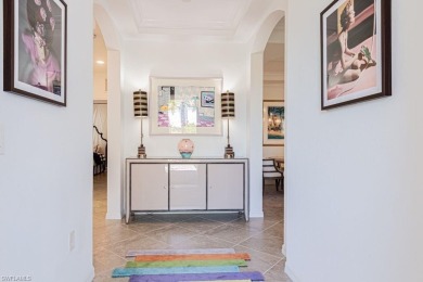 Welcome to this charming furnished, three-bedroom, two-bath on Calusa Pines Golf Club in Florida - for sale on GolfHomes.com, golf home, golf lot