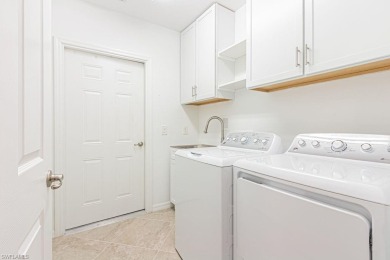 Welcome to this charming furnished, three-bedroom, two-bath on Calusa Pines Golf Club in Florida - for sale on GolfHomes.com, golf home, golf lot