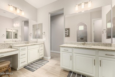 LIVING & LOVING THE ARIZONA DREAM!! This beautiful Endeavor on Poston Butte Golf Club in Arizona - for sale on GolfHomes.com, golf home, golf lot