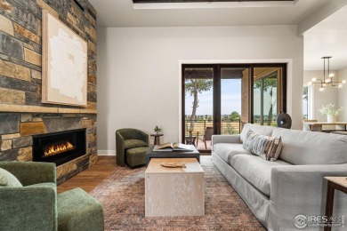 Step into this brand-new paired ranch home at Morning Song on Harmony Golf Club in Colorado - for sale on GolfHomes.com, golf home, golf lot