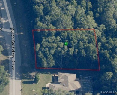 Spacious, buildable lot offers the perfect homesite in a growing on Citrus Springs Country Club in Florida - for sale on GolfHomes.com, golf home, golf lot
