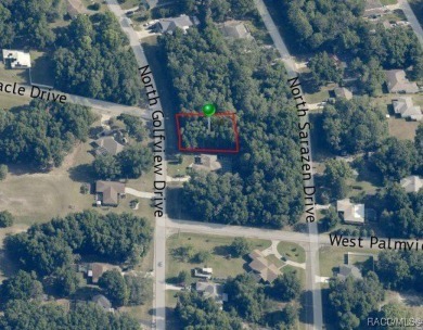 Spacious, buildable lot offers the perfect homesite in a growing on Citrus Springs Country Club in Florida - for sale on GolfHomes.com, golf home, golf lot