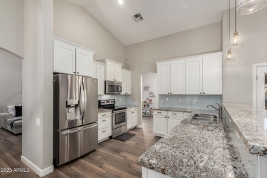 Welcome to this stunning home situated on a spacious corner lot on The Legend at Arrowhead in Arizona - for sale on GolfHomes.com, golf home, golf lot