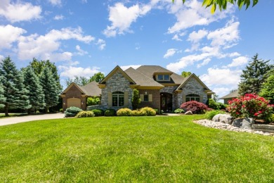 Luxury living with panoramic golf course views! Custom built by on Four Bridges Country Club in Ohio - for sale on GolfHomes.com, golf home, golf lot