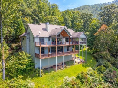 Welcome to 435 Meadowbrook Drive, a fully furnished luxury home on Mountain Harbour Golf Club in North Carolina - for sale on GolfHomes.com, golf home, golf lot