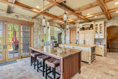 Perched above the Jordanelle Reservoir with sweeping views of on Talisker Club At Tuhaye in Utah - for sale on GolfHomes.com, golf home, golf lot